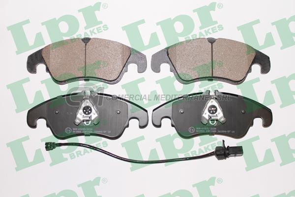 PASTILLA DE FRENO LPR AUDI A4/A5/Q5 DEL.