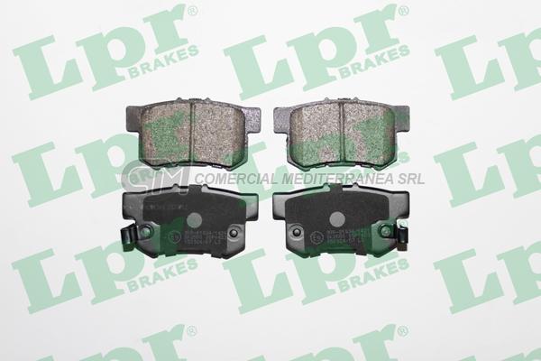 PASTILLA DE FRENO LPR HONDA LEGEND TRAS.