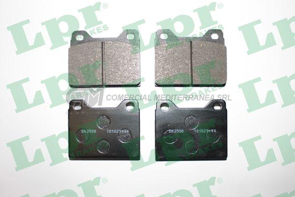 PASTILLA DE FRENO LPR VOLVO 142 - 164 - 240 - 260 DEL.