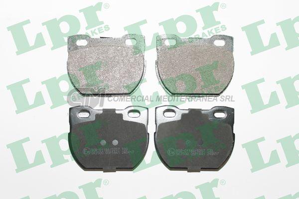 PASTILLA DE FRENO LPR LAND ROVER DEFENDER TRAS.