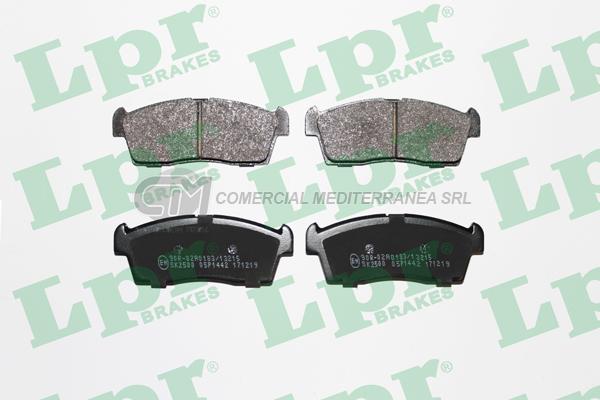 PASTILLA DE FRENO LPR HYUNDAI/SUZUKI I10/ALTO DEL.
