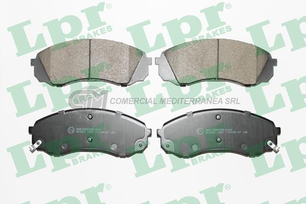 PASTILLA DE FRENO LPR HYUNDAI/KIA H1/ CARNIVAL DEL.