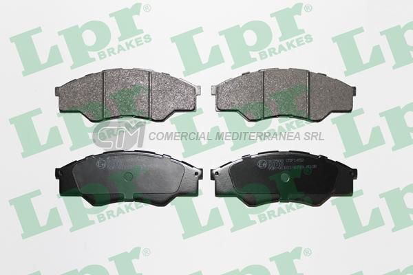 PASTILLA DE FRENO LPR TOYOTA HILUX PICK-UP 2.5 D-4D 05/15 DEL.
