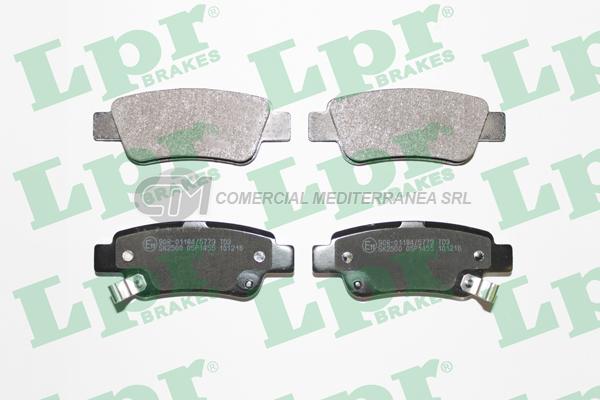 PASTILLA DE FRENO LPR HONDA CR-V III - IV TRAS.