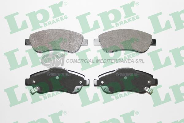 PASTILLA DE FRENO LPR HONDA CR-V III DEL.