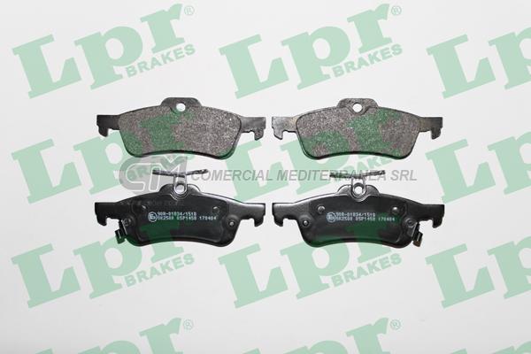 PASTILLA DE FRENO LPR TOYOTA YARIS TRAS.