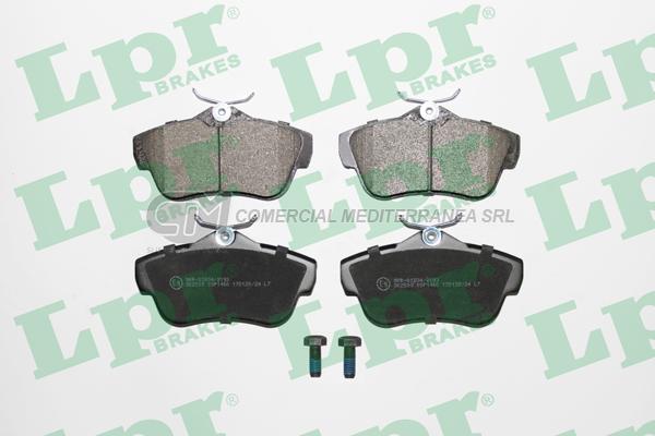 PASTILLA DE FRENO LPR CITROEN/FIAT JUMPY/SCUDO TRAS.