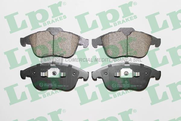 PASTILLA DE FRENO LPR RENAULT LAGUNA III GRAND SCENIC III DEL.