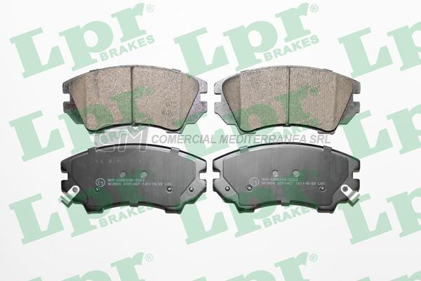PASTILLA DE FRENO LPR OPEL INSIGNIA DEL.