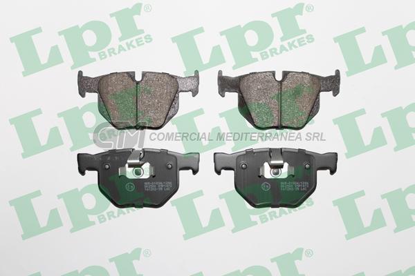 PASTILLA DE FRENO LPR BMW SERIE 5 - 6 - X5 - X6 TRAS.