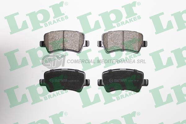 PASTILLA DE FRENO LPR VOLVO S80/V70/XC60 - FORD S MAX TRAS.