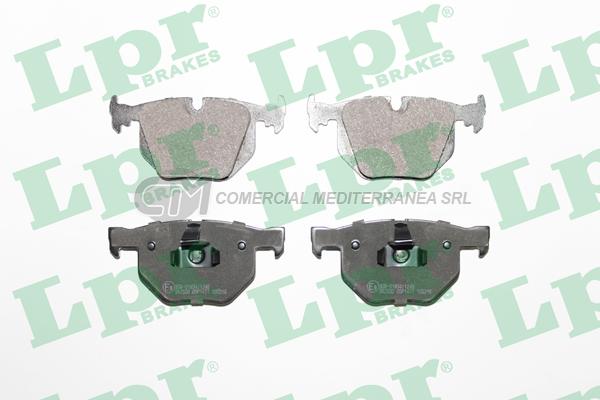PASTILLA DE FRENO LPR BMW 7 E65 - E66 TRAS.