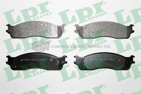PASTILLA DE FRENO LPR CHRYSLER/ DODGE RAM  DEL.