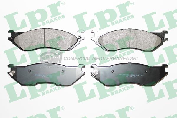 PASTILLA DE FRENO LPR CHRYSLER/ DODGE RAM  DEL.
