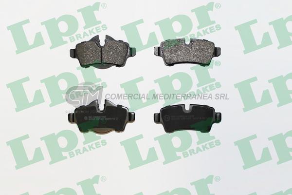 PASTILLA DE FRENO LPR MINI COOPER II (R56) (R57) TRAS.
