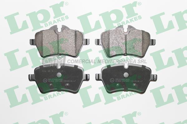 PASTILLA DE FRENO LPR MINI COOPER II (R56) (R57) LLANTA 16" DEL.