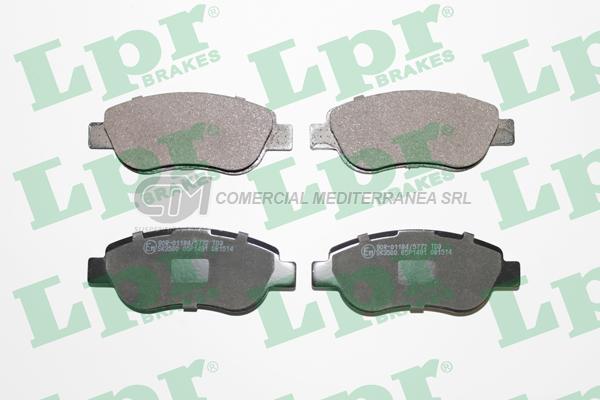 PASTILLA DE FRENO LPR RENAULT MEGANE II 05> DEL.
