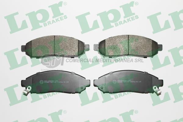 PASTILLA DE FRENO LPR NISSAN NAVARA - PATHFINDER DEL.