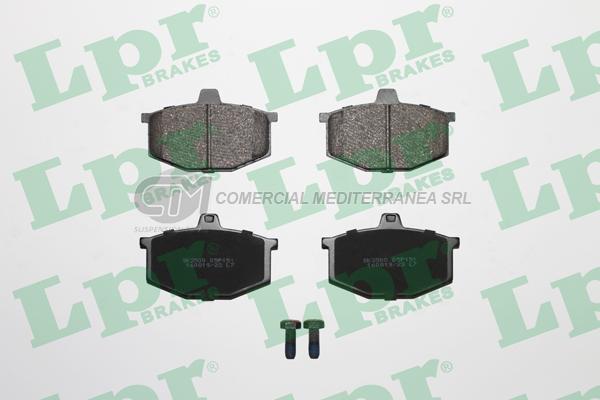 PASTILLA DE FRENO LPR RENAULT 5 LE CAR-TL-TX-LS-TS-GTL-GTS-ALPINE 74/84 DEL.