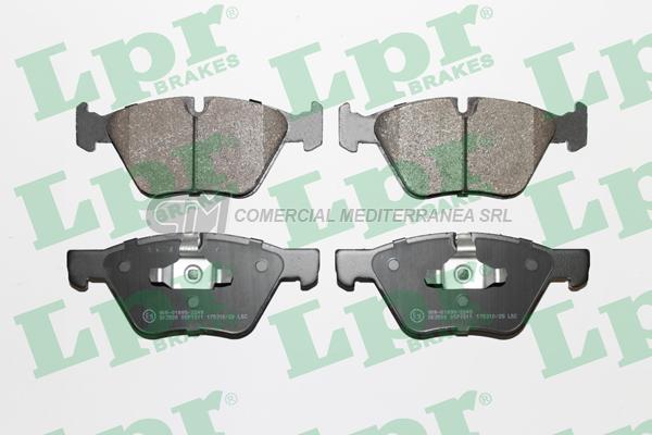 PASTILLA DE FRENO LPR BMW SERIE 1 - 3 DEL.
