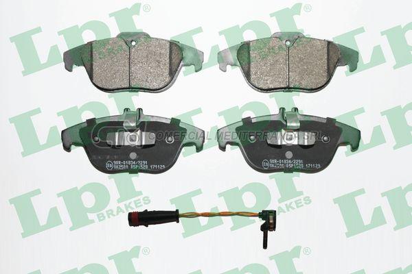 PASTILLA DE FRENO LPR M.BENZ CLASE E 350-500 GLK 200-250-300 10/.. C/SENS.TRAS.