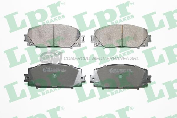 PASTILLA DE FRENO LPR TOYOTA COROLLA & PRIUS 16/.. DEL.