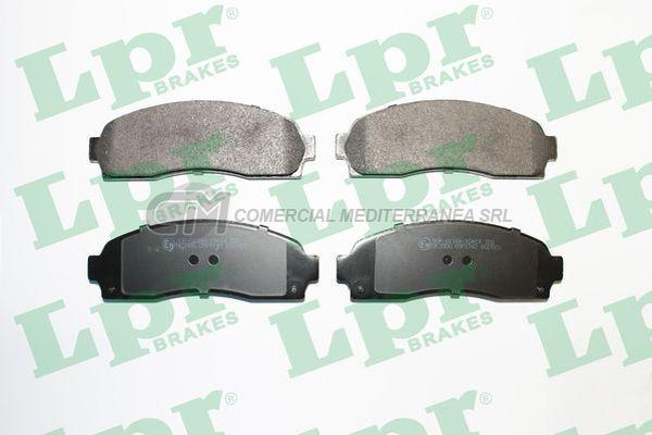 PASTILLA DE FRENO LPR FORD RANGER - EXPLORER DEL.