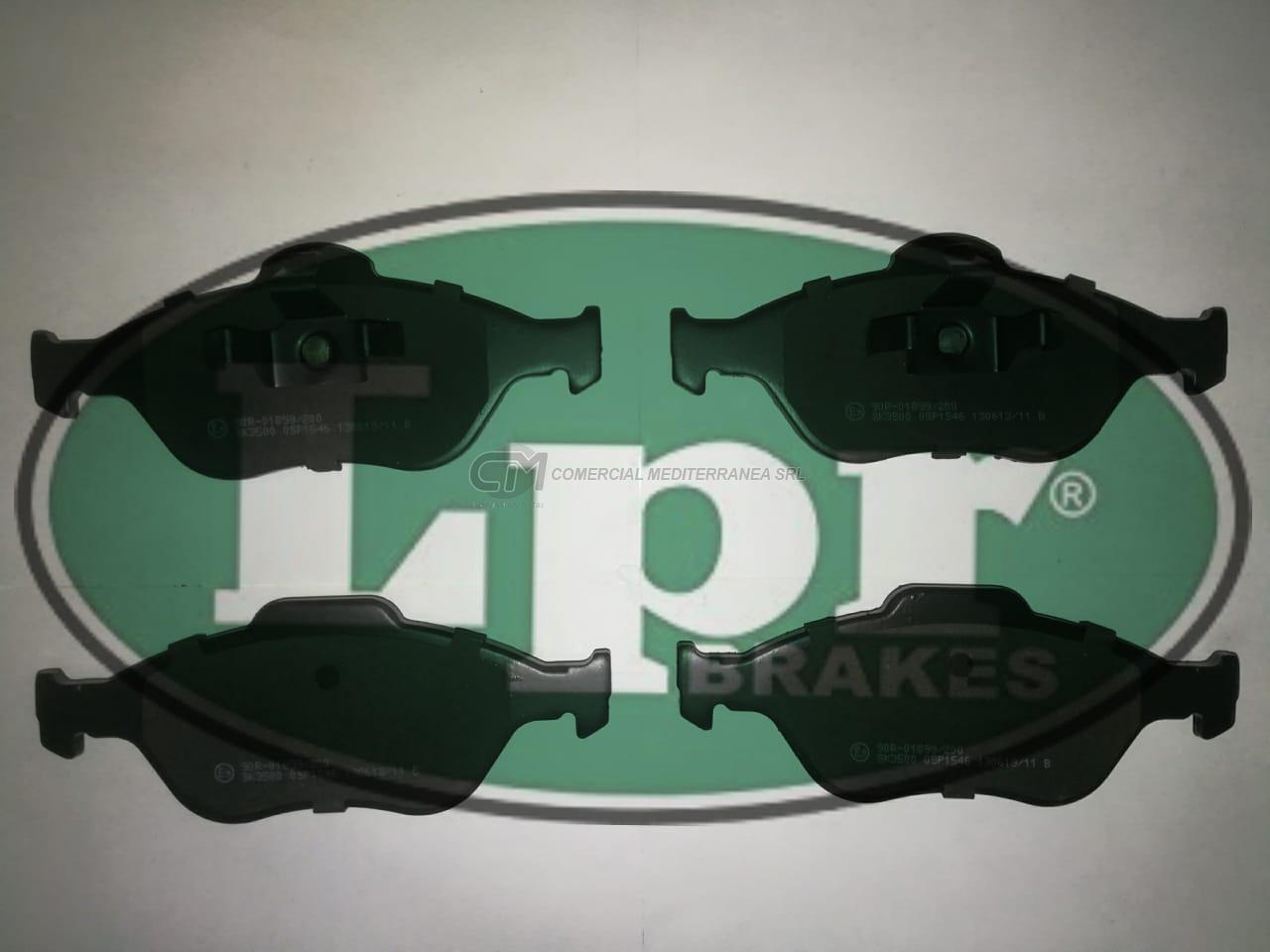 PASTILLA DE FRENO LPR FORD FIESTA/ECOSPORT 09/.. DEL.