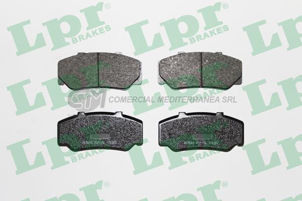 PASTILLA DE FRENO LPR VOLVO 740-760-780 82/90 DEL.