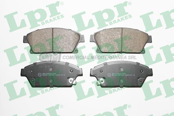 PASTILLA DE FRENO LPR CHEVROLET CRUZE 10/.. 2015 DEL.