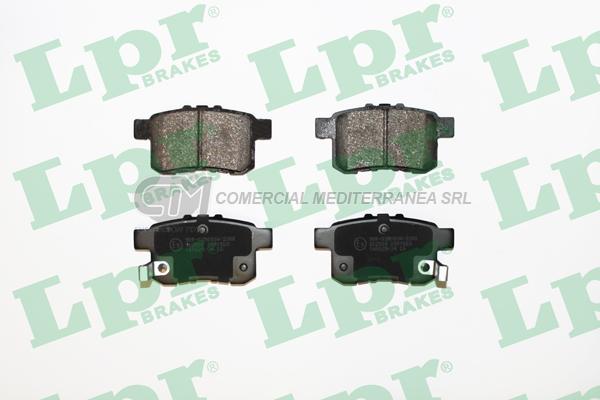 PASTILLA DE FRENO LPR HONDA ACCORD VIII 08> TRAS.