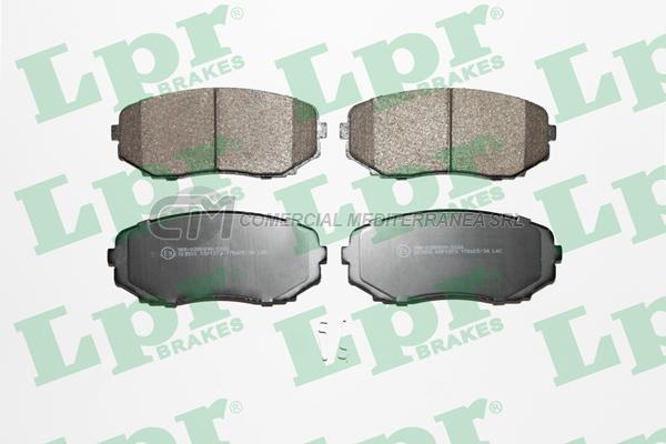 PASTILLA DE FRENO LPR MAZDA CX7 / CX9 AWB 09/.. DEL.