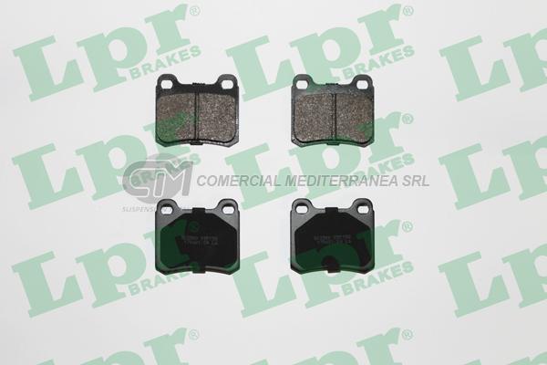 PASTILLA DE FRENO LPR M.BENZ 190E-C180-200-E200-300 82/ TRAS.