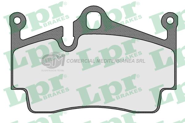 PASTILLA DE FRENO LPR PORSCHE-BOXTER-CAYMAN TRAS.