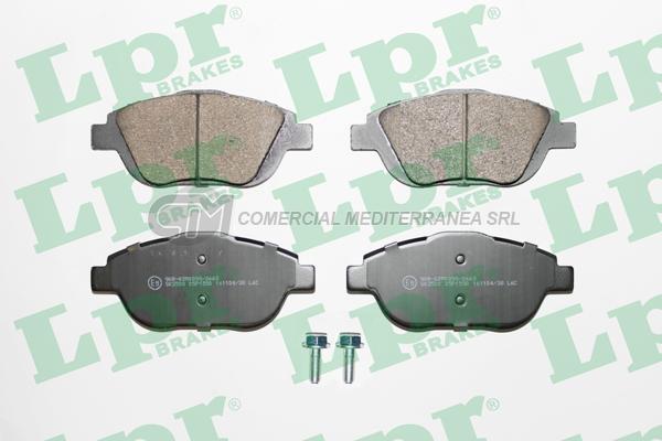 PASTILLA DE FRENO LPR CITROEN C3 II 10/.. DEL.