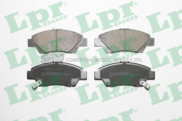 PASTILLA DE FRENO LPR HONDA FIT 2017 DEL.