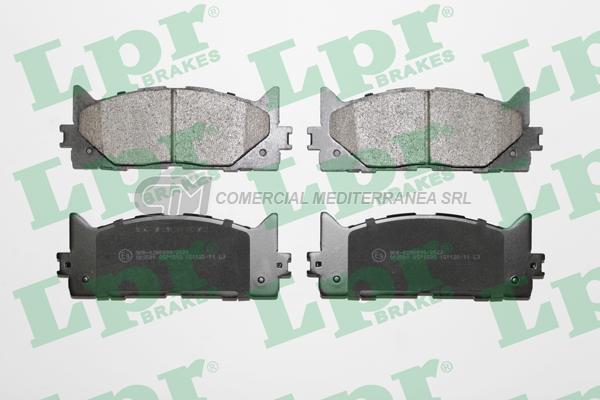 PASTILLA DE FRENO LPR TOYOTA CAMRY VI 2.4/3.5 DEL.