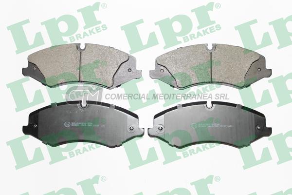 PASTILLA DE FRENO LPR LAND ROVER RANGE ROVER III (TRW) 07/.. DEL.