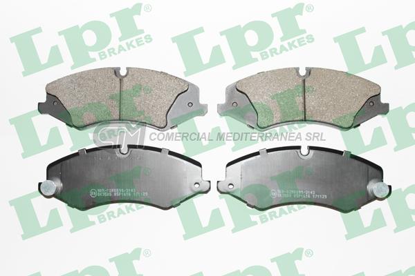 PASTILLA DE FRENO LPR LAND ROVER DISCOVERY IV 06/.. DEL.