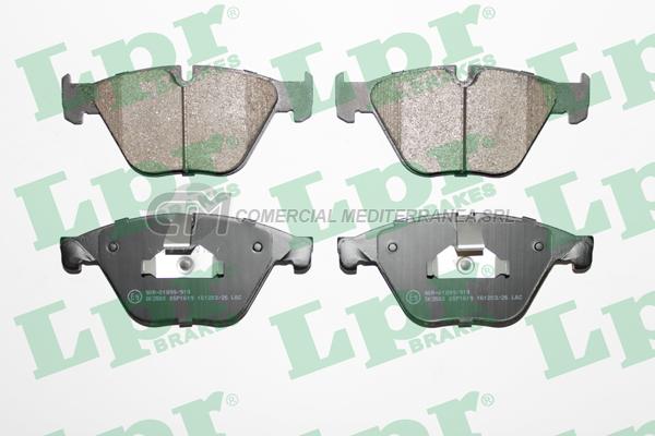PASTILLA DE FRENO LPR BMW SERIE 5 - SERIE 6 DEL.