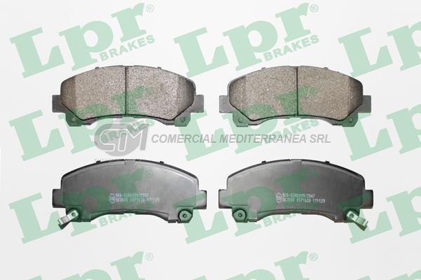 PASTILLA DE FRENO LPR CHEVROLET S10 / TRAILBLAZER 2012 DEL.