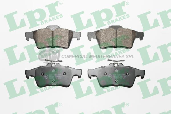 PASTILLA DE FRENO LPR PEUGEOT 508 10-11 / 508 SW 10-11 TRAS.