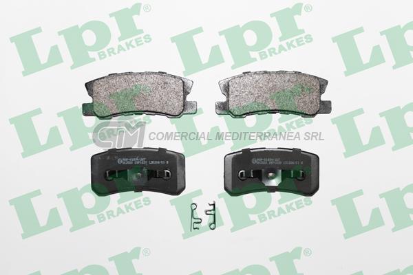 PASTILLA DE FRENO LPR JEEP COMPASS/PATRIOT 08/.. TRAS.