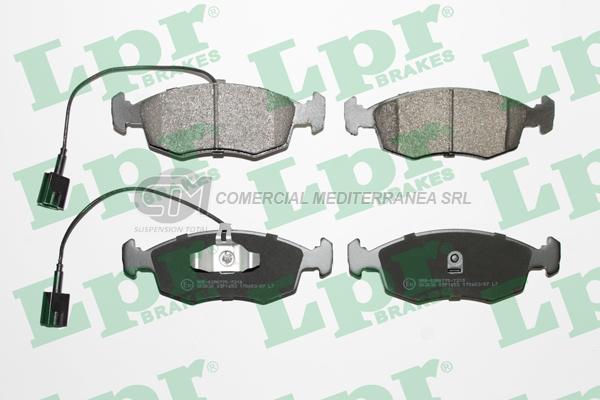 PASTILLA DE FRENO LPR FIAT 500/PUNTO 09/.. DEL.