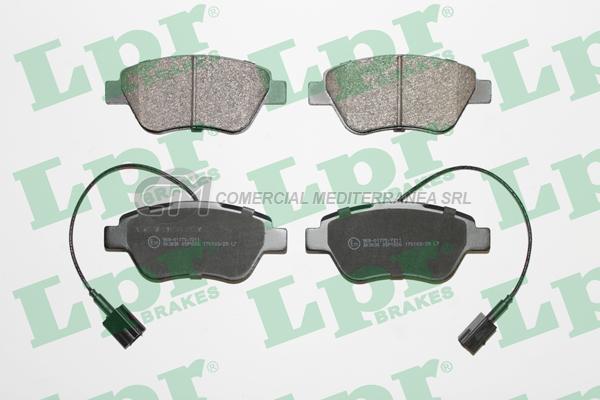 PASTILLA DE FRENO LPR ALFA ROMEO MITO/ FIAT PUNTO DEL.