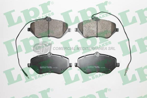 PASTILLA DE FRENO LPR PEUGEOT 407/CITROEN C5  DEL.