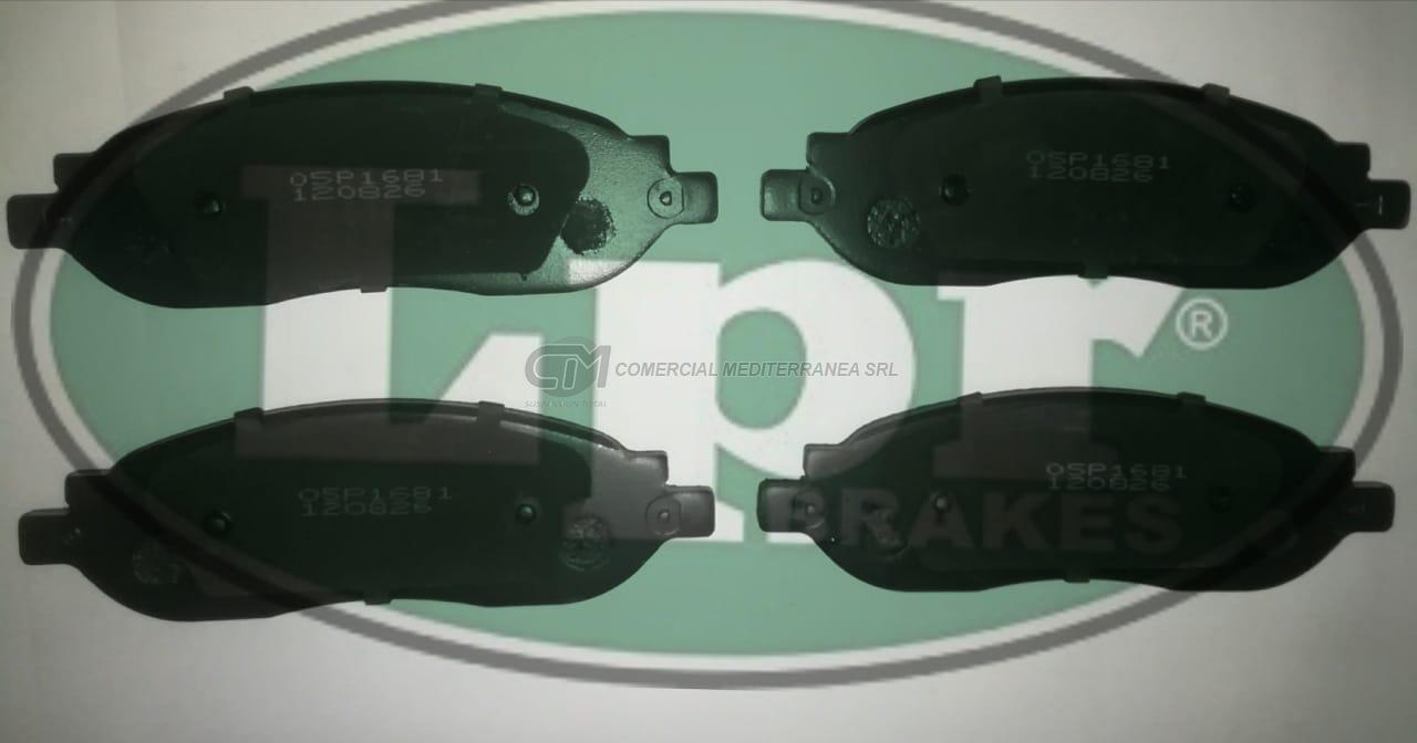 PASTILLA DE FRENO LPR FORD F250 2005>  TRAS.