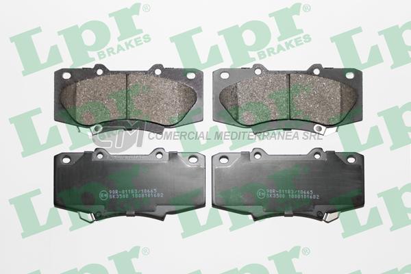 PASTILLA DE FRENO LPR TOYOTA HILUX 07/..  DEL.