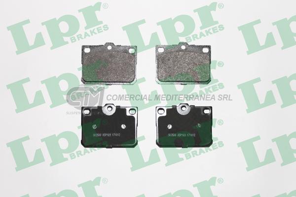 PASTILLA DE FRENO LPR HYUNDAI PONY/MITSUBISHI CELESTE/TOYOTA 79/83 DEL.