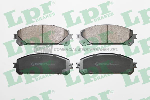PASTILLA DE FRENO LPR TOYOTA RAV 4 IV 15/.. DEL.